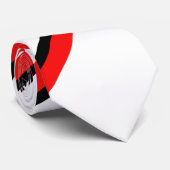 Albanische Flagge Krawatte (Gerollt)