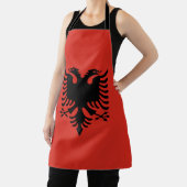 albanische Flagge Schürze (InSitu)
