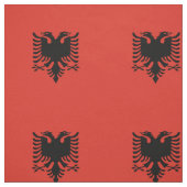 albanische Flagge Stoff (Muster)