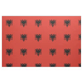albanische Flagge Stoff (Fat Quarter (45,7 x 55,9 cm))