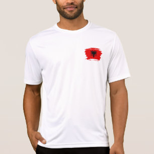 albanische Flagge T-Shirt