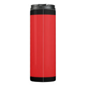 albanische Flagge Thermosbecher (Rückseite)