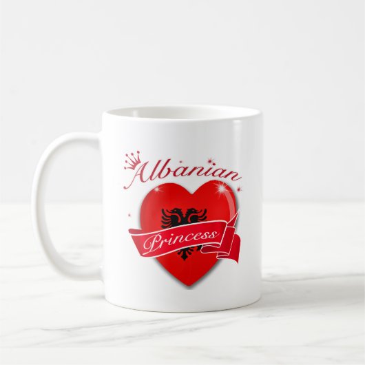 Albanische Prinzessin Kaffeetasse (Links)