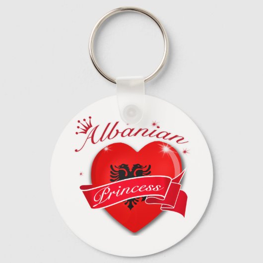 albanische Prinzessin Schlüsselanhänger (Vorderseite)