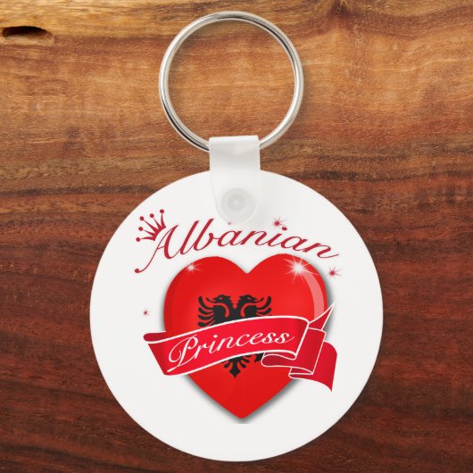 albanische Prinzessin Schlüsselanhänger (Vorderseite)