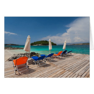 Albanische Riviera, Ksamil, Stadtstrand