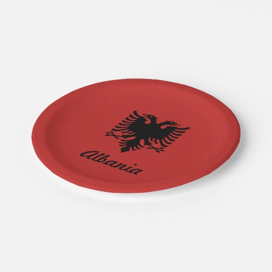 Albanische Teller (Schrägansicht)