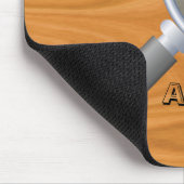 Albanische Touchfingerabdruckflagge Mousepad (Ecke)