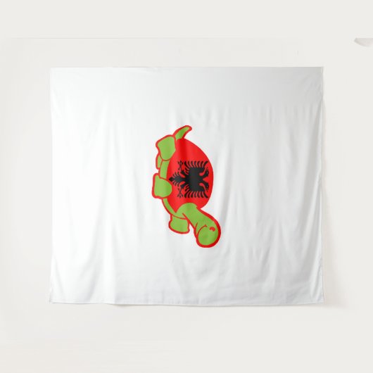 Albanische Turtle Wandteppich (Vorderseite (Horizontal))