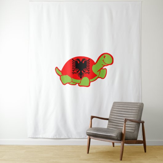 Albanische Turtle Wandteppich (Beispiel)