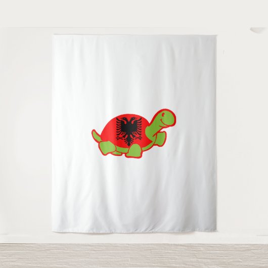 Albanische Turtle Wandteppich (Vorderseite)