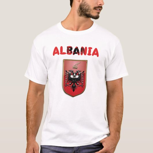 Albanische Wappen T-Shirt (Vorderseite)