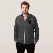 Albanischer Adler Hoodie (Vorne ganz)