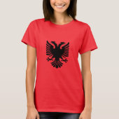 Albanischer Adler T-Shirt (Vorderseite)