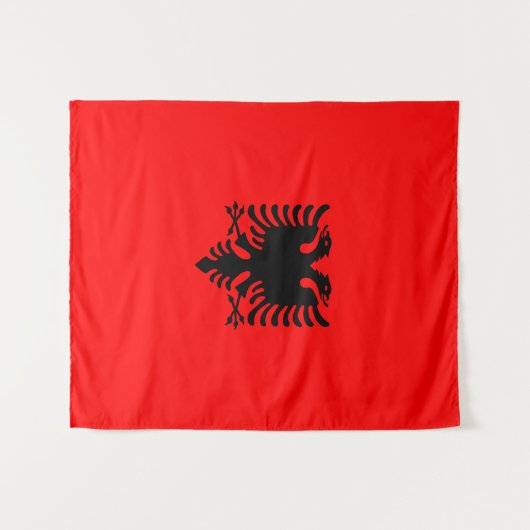 Albanischer Adler Wandteppich (Vorderseite (Horizontal))