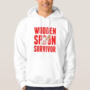 Albanischer Holzlöffel-Überlebender36 Hoodie