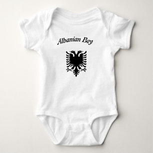 Albanischer Junge Baby Strampler