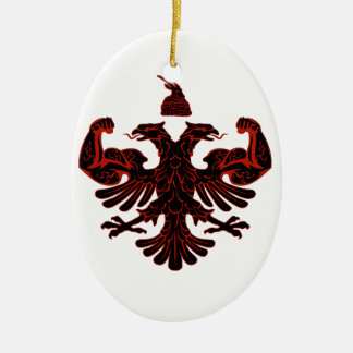 Albanischer Power Keramikornament