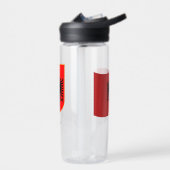 Albanischer Wappen, Flagge, Albanien Trinkflasche (Links)