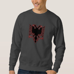 Albanischer zwei-köpfiger Adler Sweatshirt