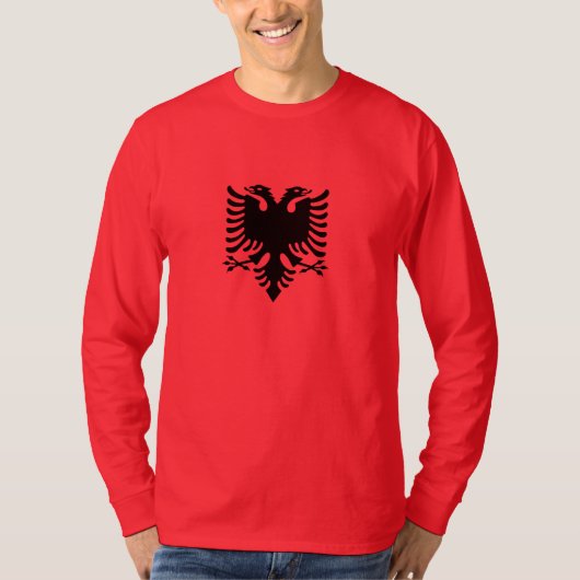 Albanischer Zweikopfadler T-Shirt (Vorderseite)