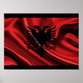 Albanisches Eagle Poster (Vorne)