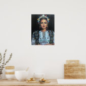 Albanisches Mädchen Poster (Küche)