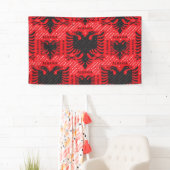 Albanisches Muster 2 Banner (Insitu)