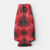 Albanisches Muster 2 Flaschenkühler (Rückseite)