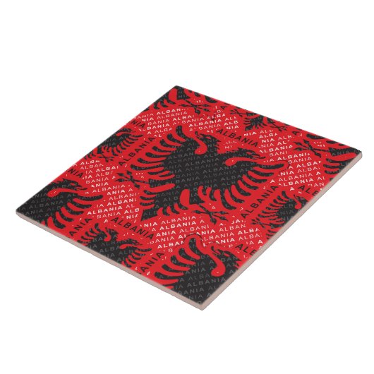 Albanisches Muster 2 Fliese (Seite)