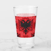 Albanisches Muster 2 Glas (Vorderseite)
