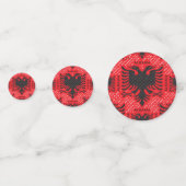 Albanisches Muster 2 Konfetti (Vorderseiten)