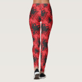 Albanisches Muster 2 Leggings (Rückseite)