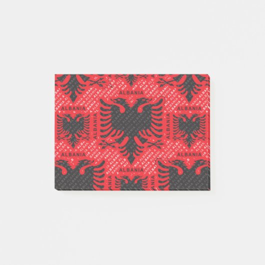 Albanisches Muster 2 Post-it Klebezettel (Vorderseite)