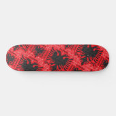 Albanisches Muster 2 Skateboard (Horizontal)