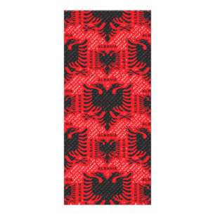 Albanisches Muster 2 Werbekarte