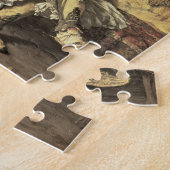 Albanisches Wachposten-Stillstehen (Arnaueti) (Öl Puzzle (Seite)