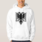 Albanisches Wappen Hoodie (Vorderseite)