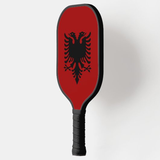 Albanisches Wappen Pickleball Schläger (Links)