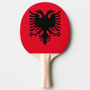 Albanisches Wappen Tischtennis Schläger