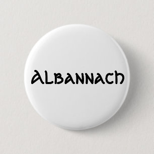 Albannach Pinback Knopf-Abzeichen Button