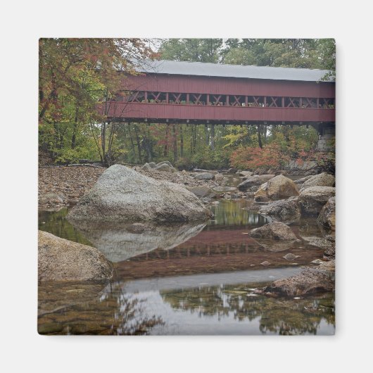 Albany Bridge, gleich neben dem Kancamagus Magnet (Vorne)