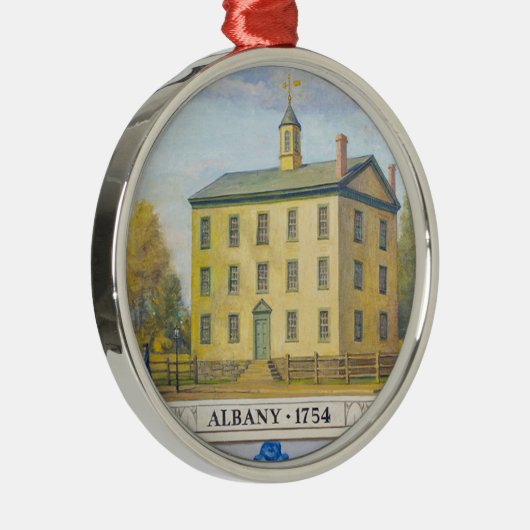 Albany Congress Ornament Aus Metall (Rechts)