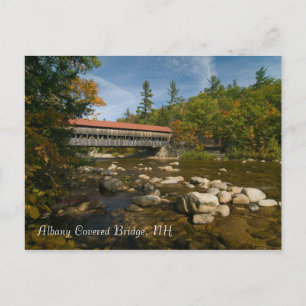 Albany Covered Bridge, NH Postcard Postkarte