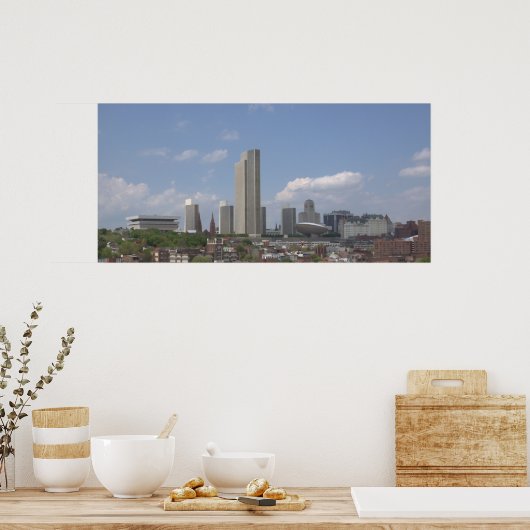 Albany Downtown view Mai 2009 Poster (Küche)