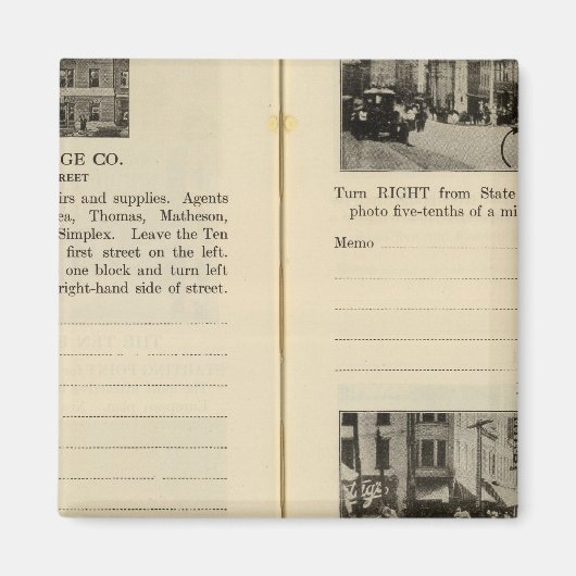 Albany Garage, Albany Magnet (Vorne)