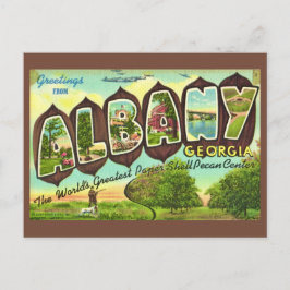 Albany Georgia Vintage-Ansichtskarte Postkarte
