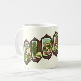 Albany Georgia Vintage Postcard Kaffeetasse
