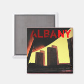 Albany Magnet - Angepasst (Vorderseite/Rückseite)