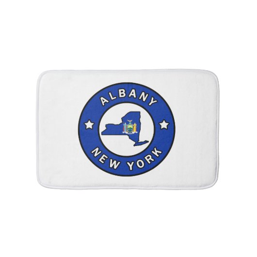 Albany New York Badematte (Vorderseite)